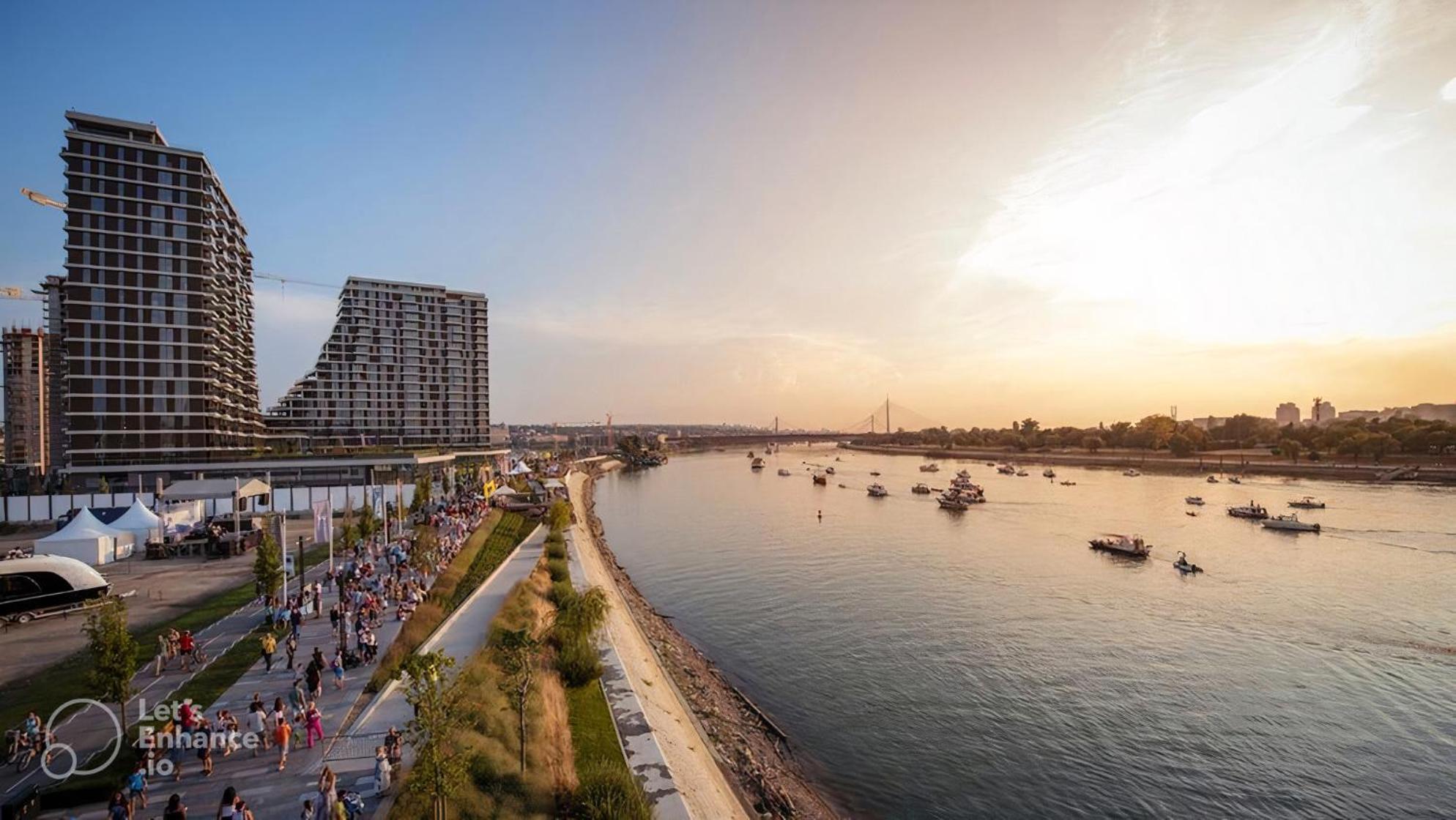 Beldorado Apartments - Belgrade Waterfront Royal Luxury Studio Exterior foto